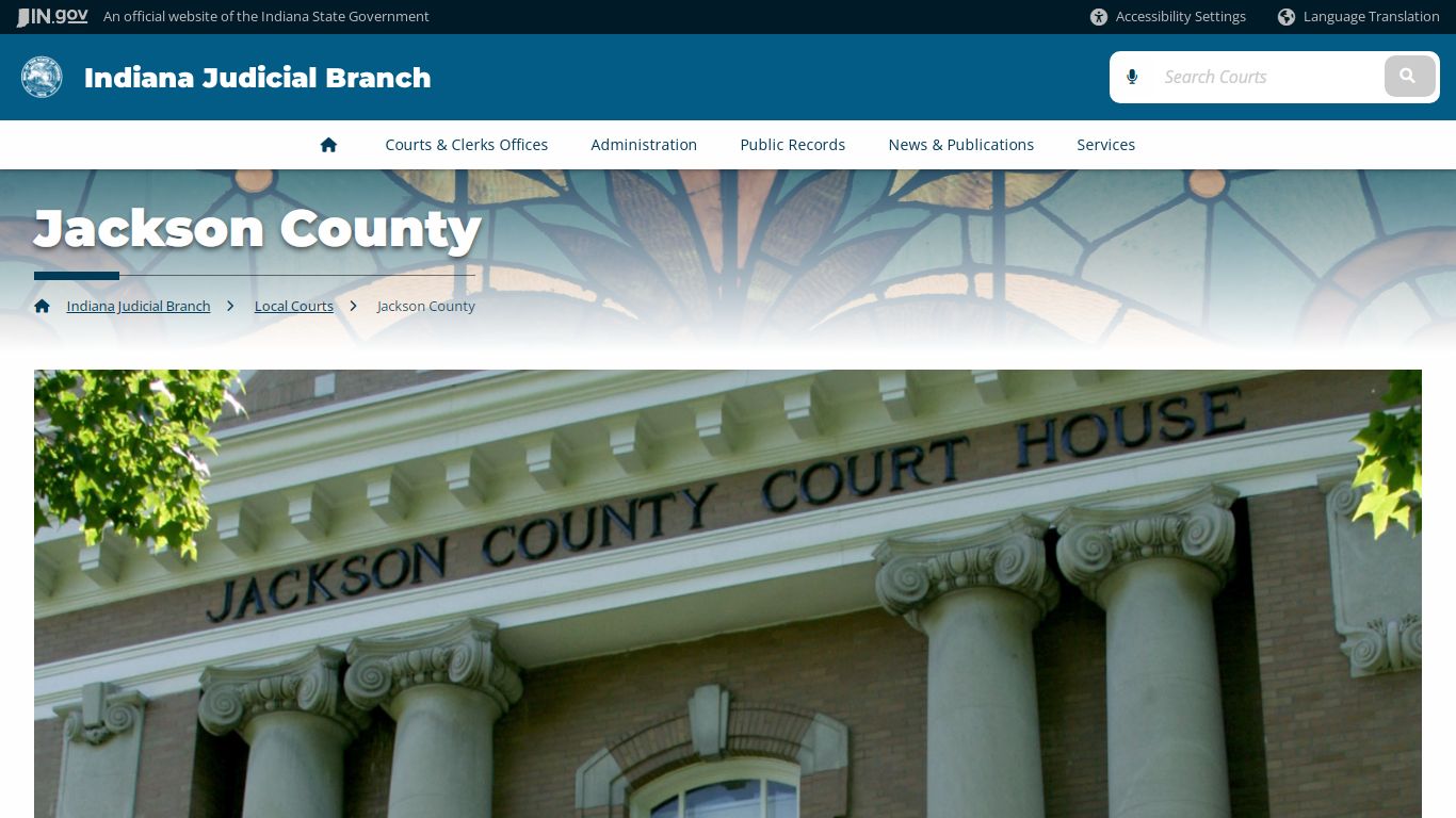 Courts: Jackson County - IN.gov